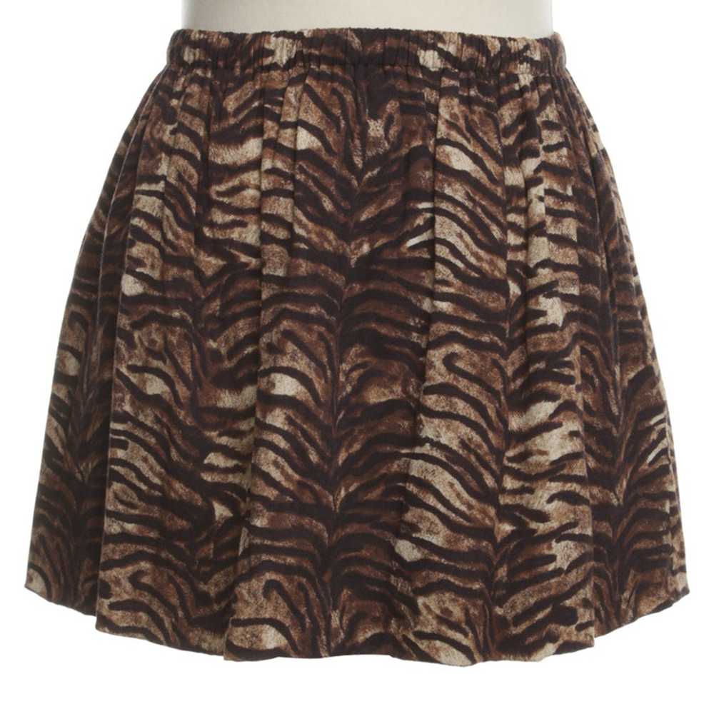 Maje skirt with Animal Print - image 1