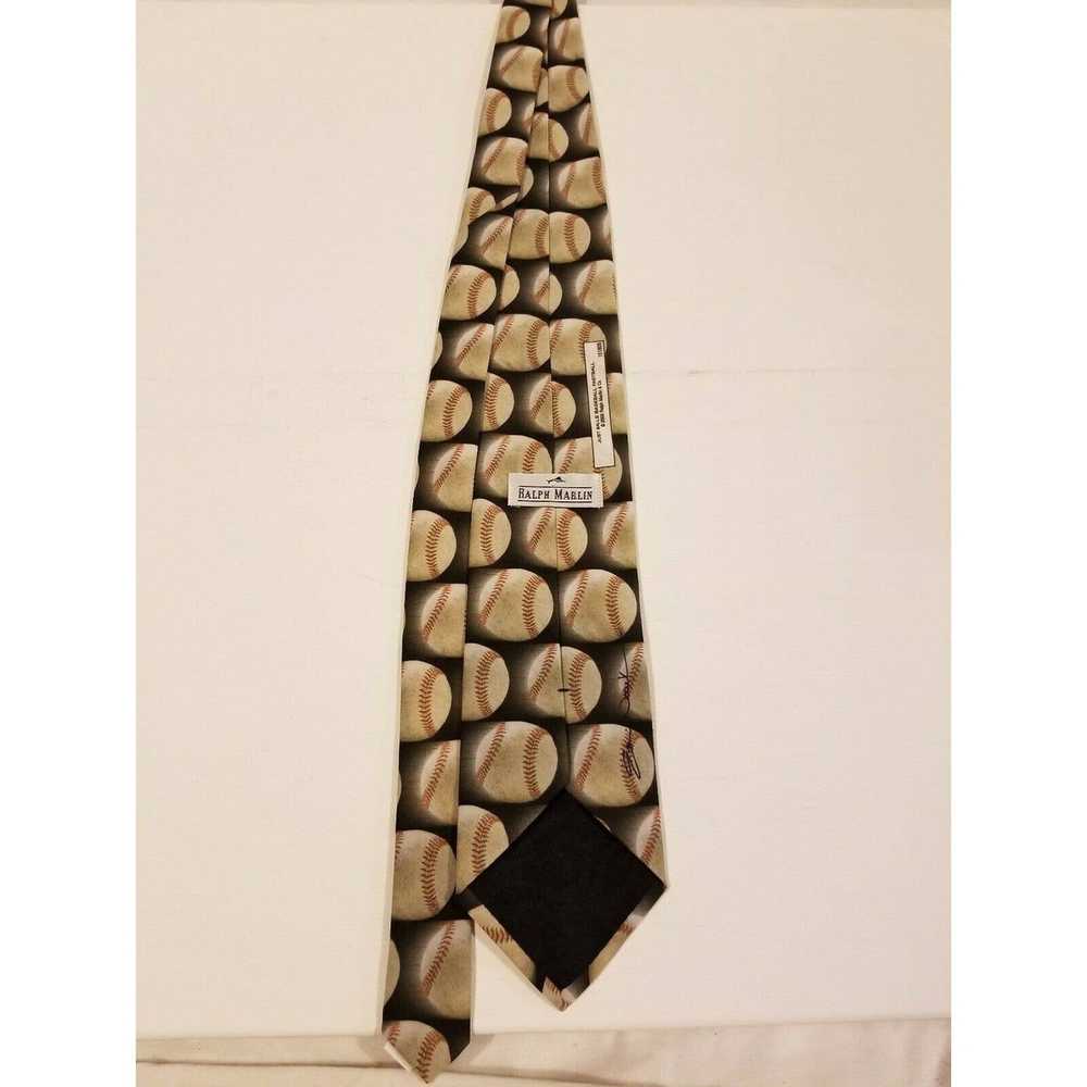 Ralph Marlin VTG Ralph Marlin Necktie Tie Just Ba… - image 6