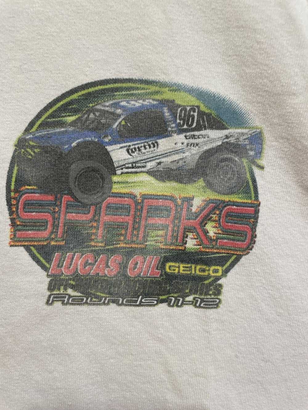 Racing × Vintage Lucas oil off road racing t shirt - image 3