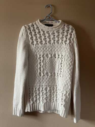 Zara White Knit Sweater - image 1