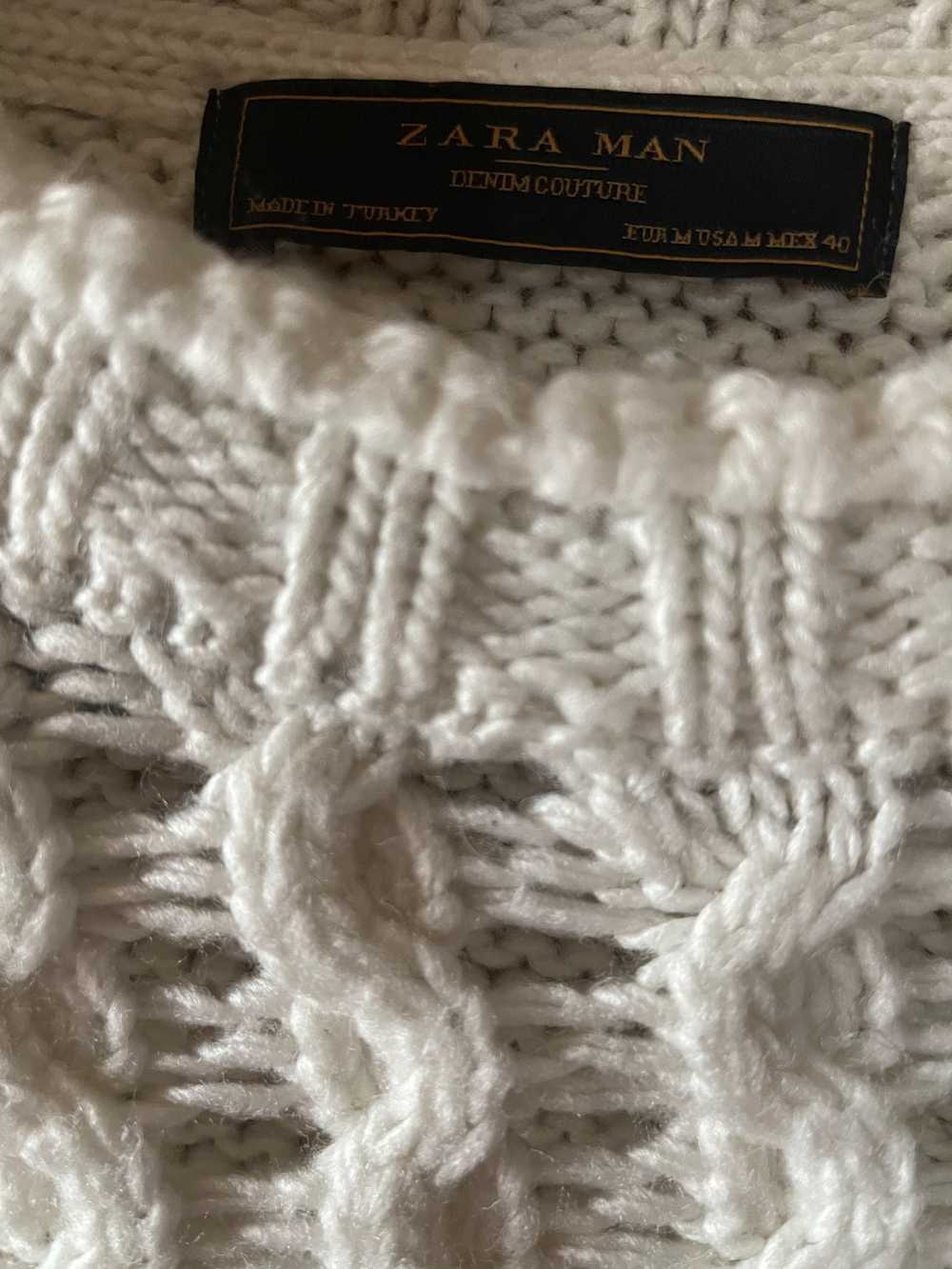 Zara White Knit Sweater - image 3