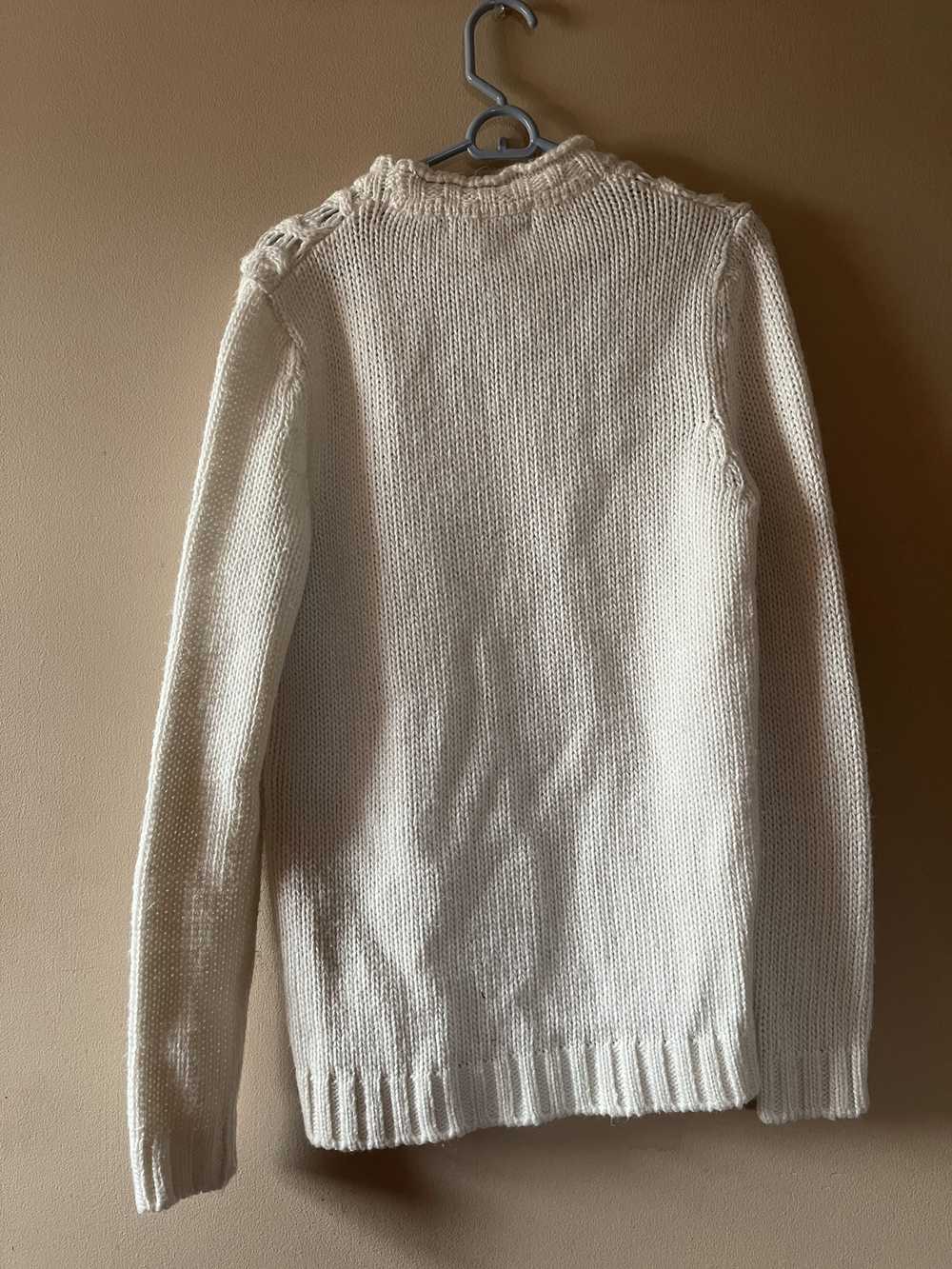 Zara White Knit Sweater - image 5