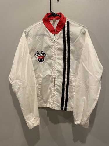 Vintage Louisville Sportswear Size Medium Blue Evinrude Service Master  Jacket