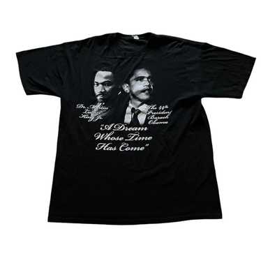Alstyle Y2k MLK X Obama A dream t-shirt size XL - image 1