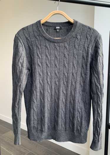 Uniqlo Uniqlo cashmere cotton cable knit sweater