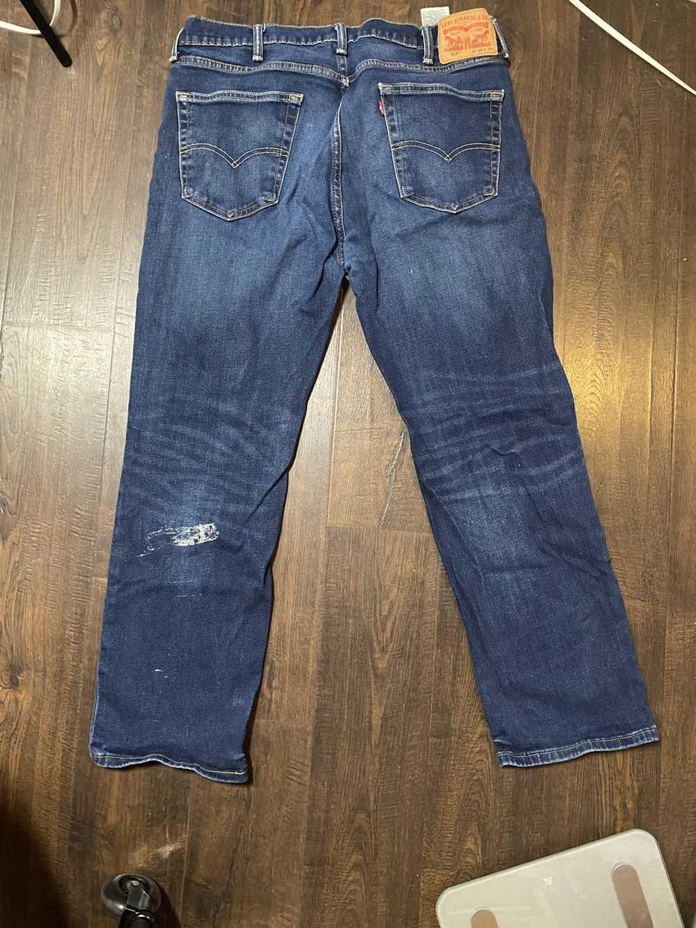 Levi's 514 blue denim 38x30 - image 2