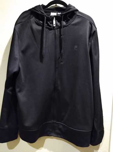 Fila Vintage Sports Warm-Up Zip Front Hooded Jacke