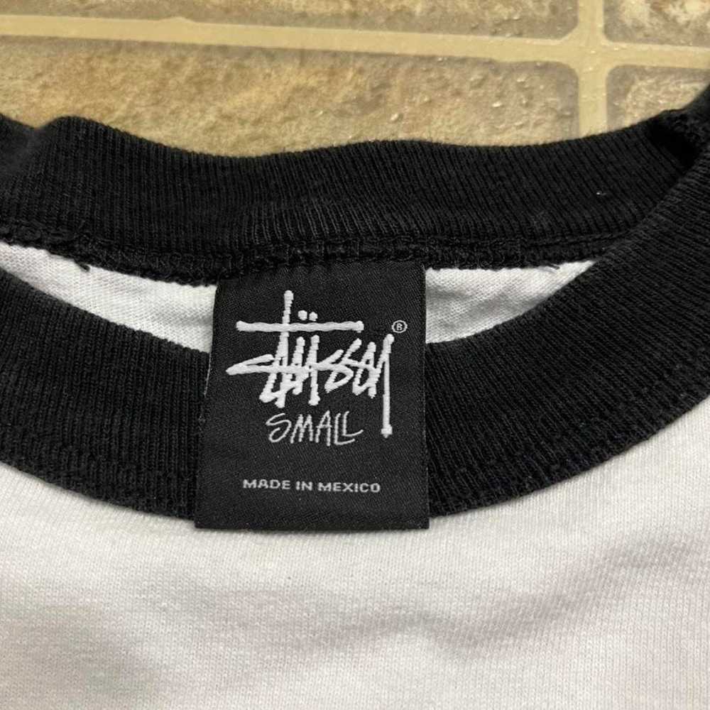 Stussy Unisex Stussy Tour 3/4 Sleeve Skater Shirt… - image 3