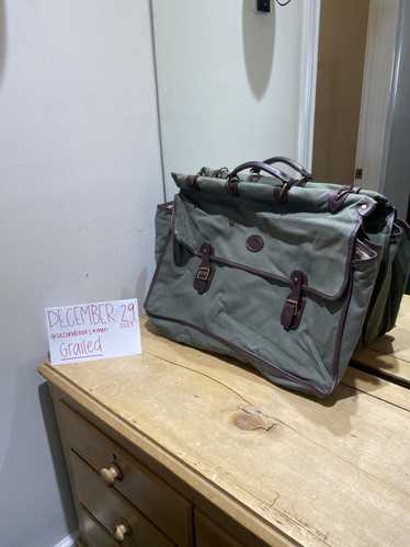 Barbour Vintage Barbour Canvas and Leather Bag