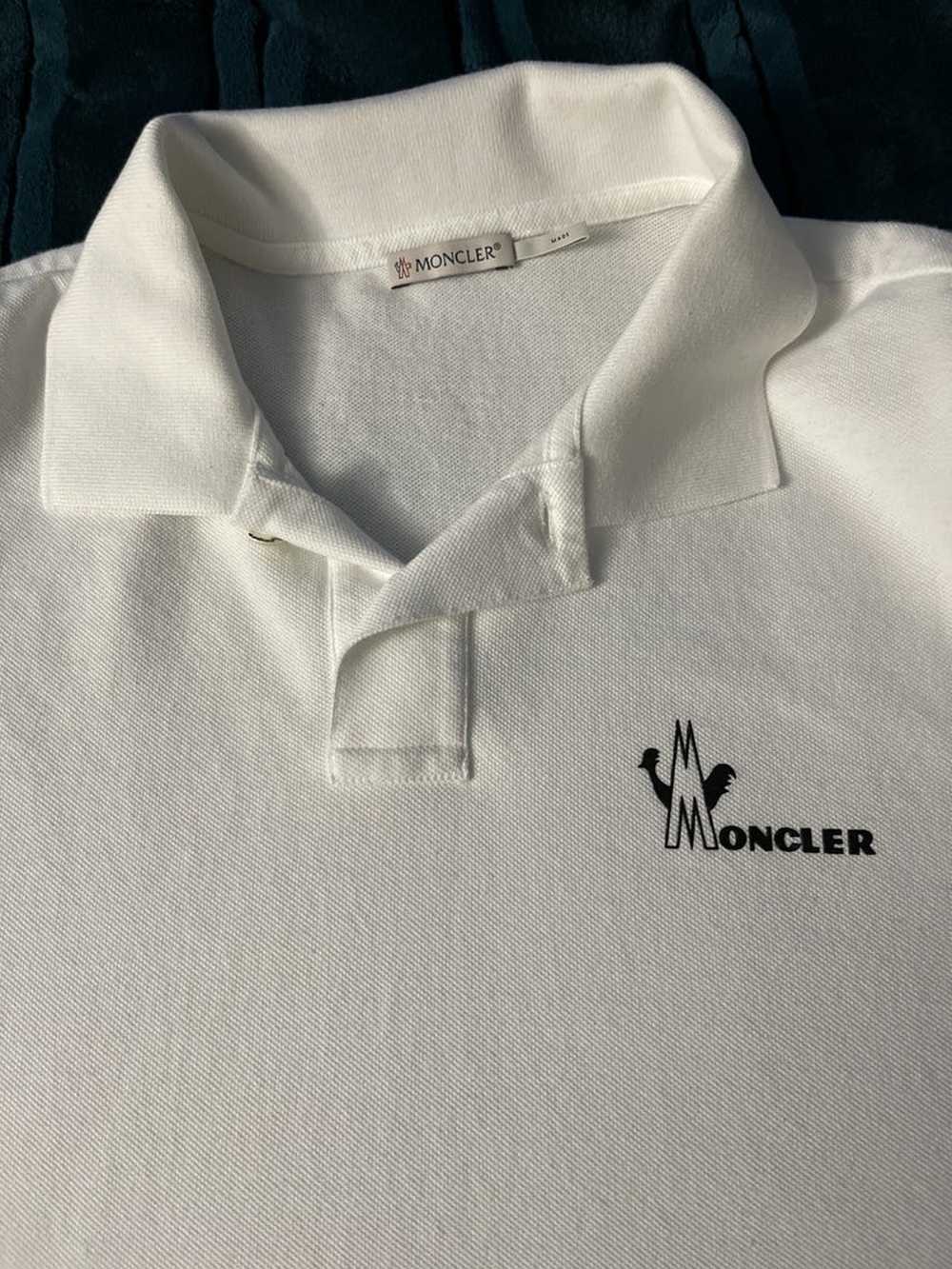 Moncler Moncler white polo - image 1