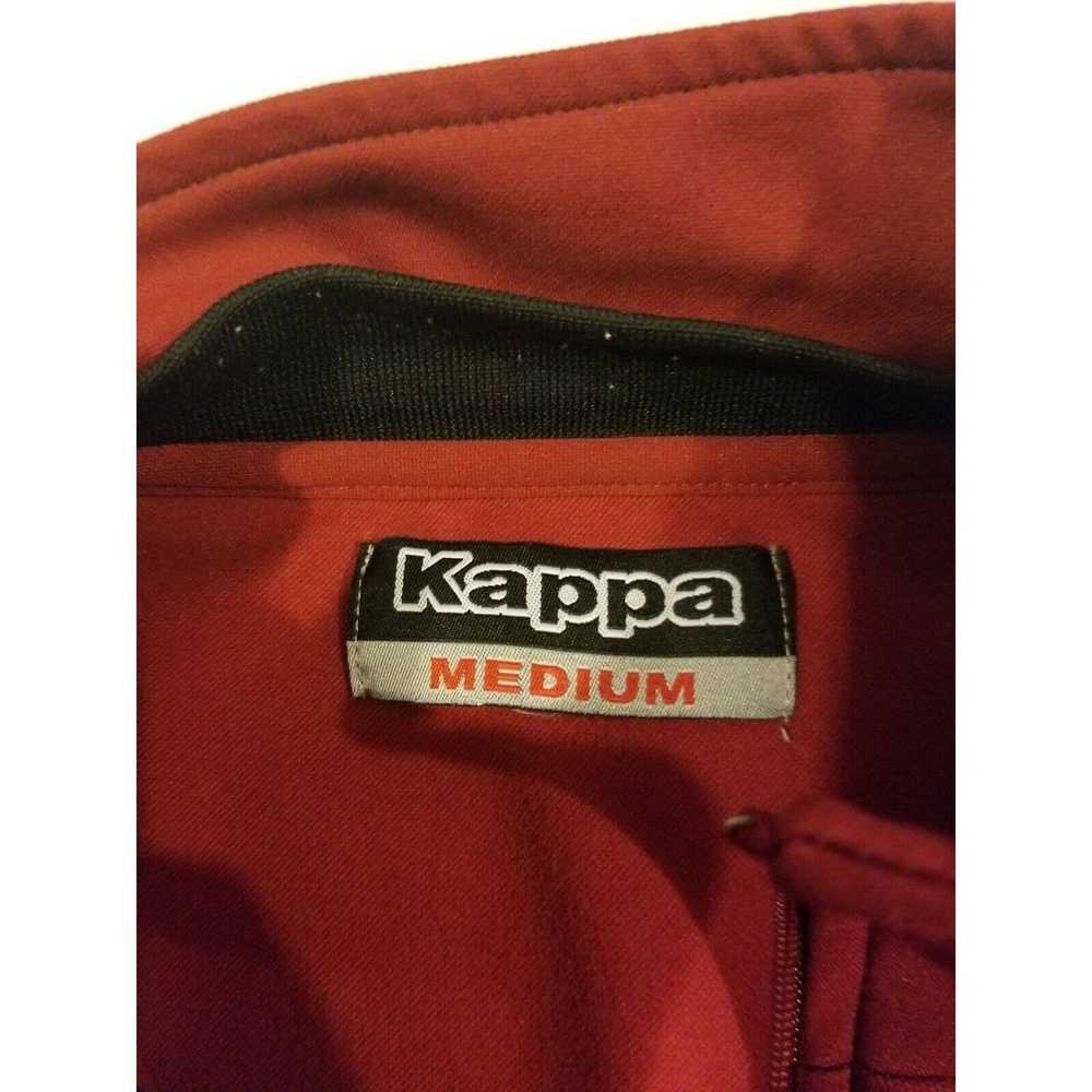 Kappa Kappa Track Jacket Soccer Black Full Zip Ve… - image 6