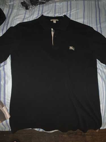 Burberry Burberry Brit Polo Shirt Short Sleeve- Bl