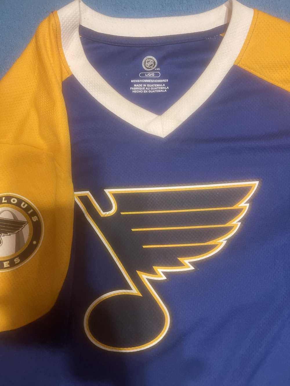 Vintage St. Louis Blues NHL Long Sleeve Hockey Jersey Shirt Men's Size  L