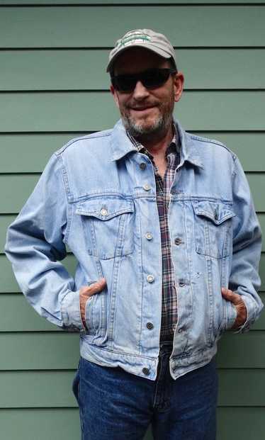 Vintage Wrangler Hero Stonewashed Denim Jacket Mens S… - Gem