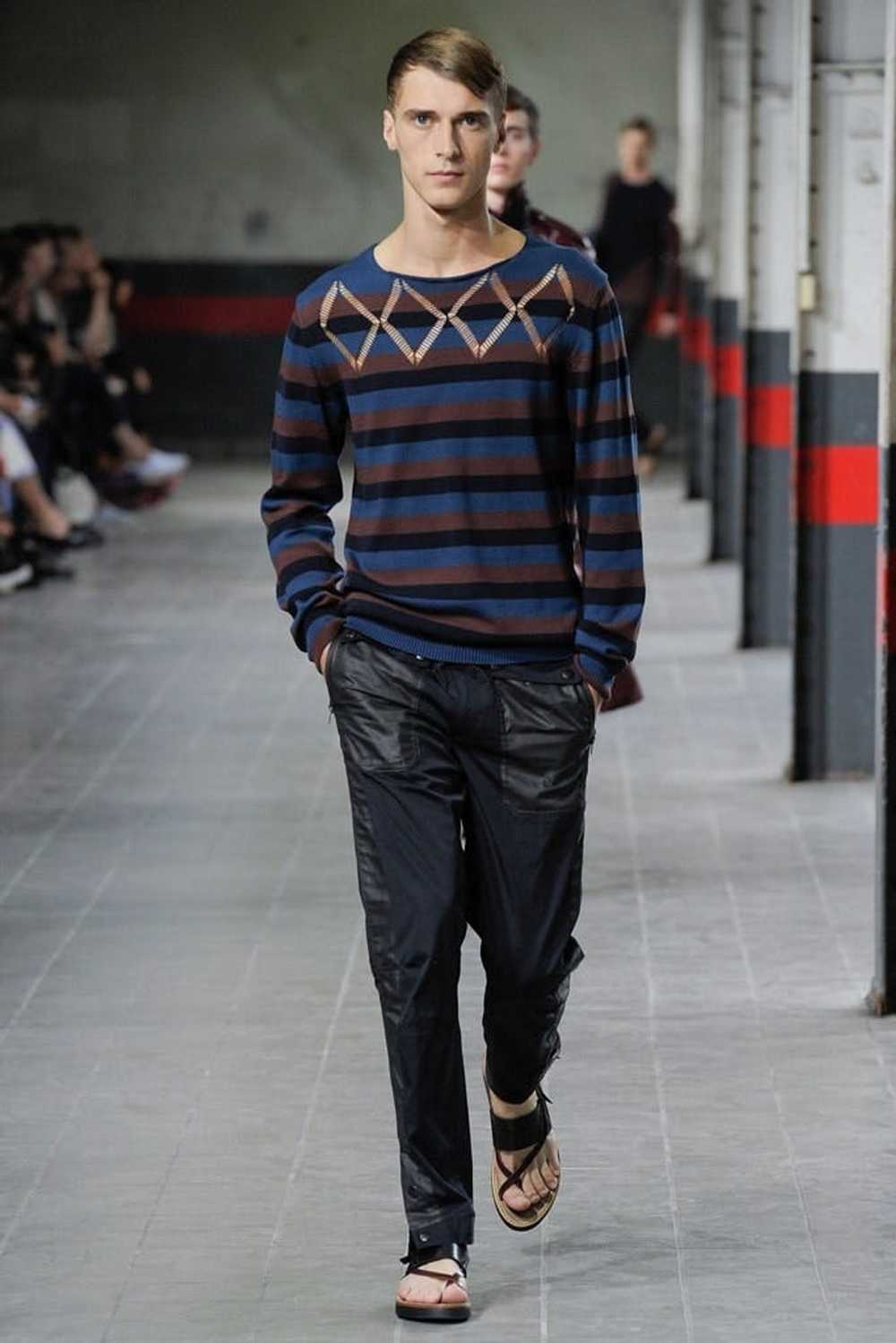 Dries Van Noten SS12 Perforated Knit Sweater - image 3