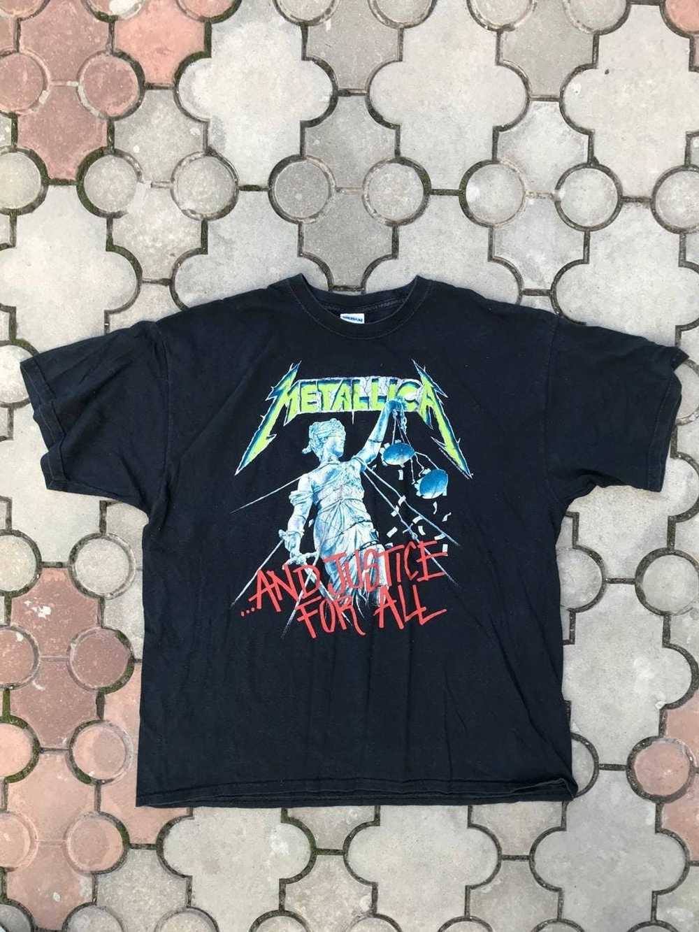Metallica × Rock Tees × Vintage Metallica Vintage… - image 1