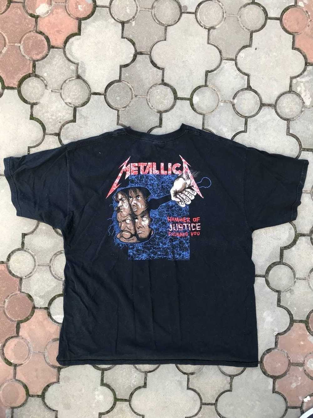 Metallica × Rock Tees × Vintage Metallica Vintage… - image 2