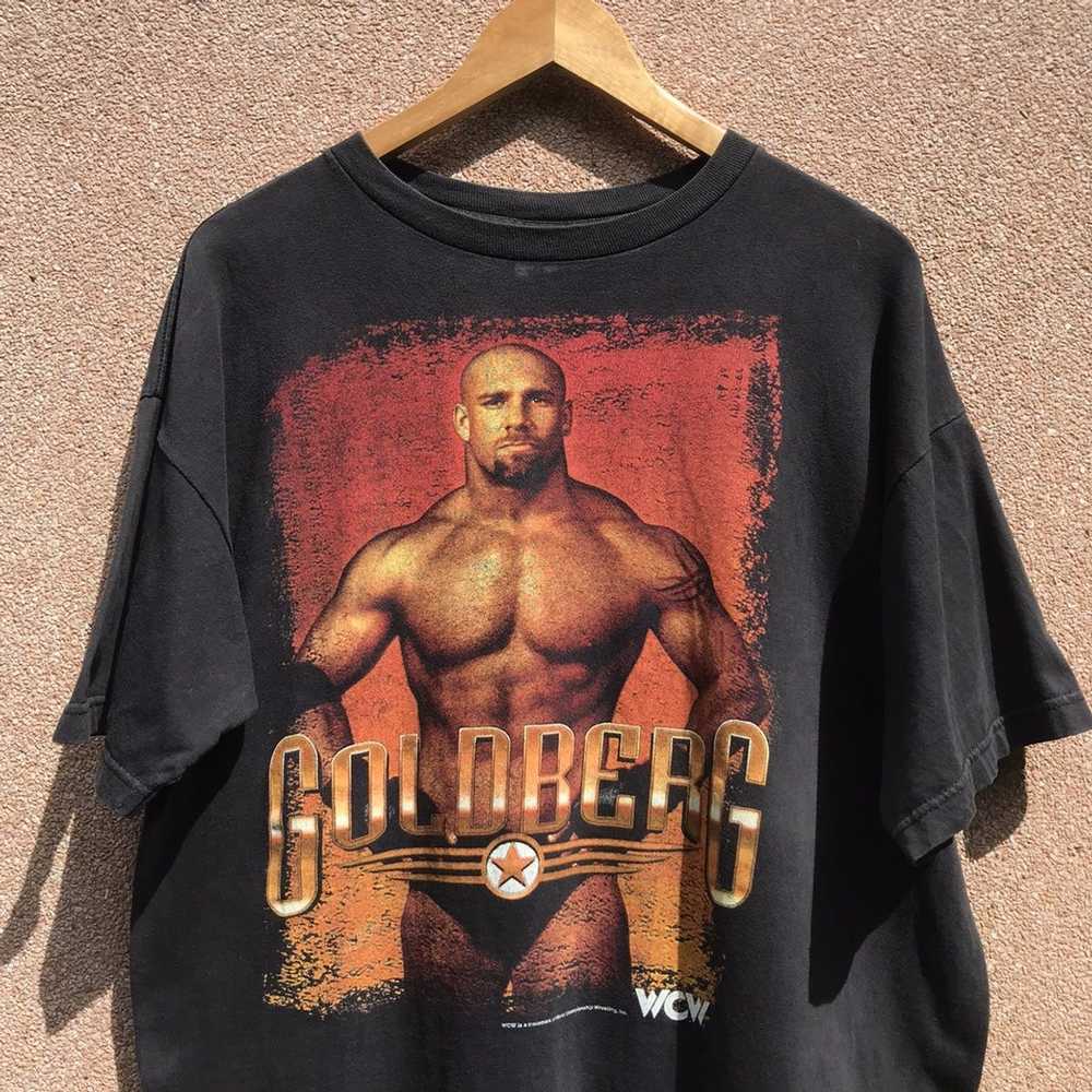 Vintage Wcw Nwo Wwe Vintage S Goldberg Tee Gem