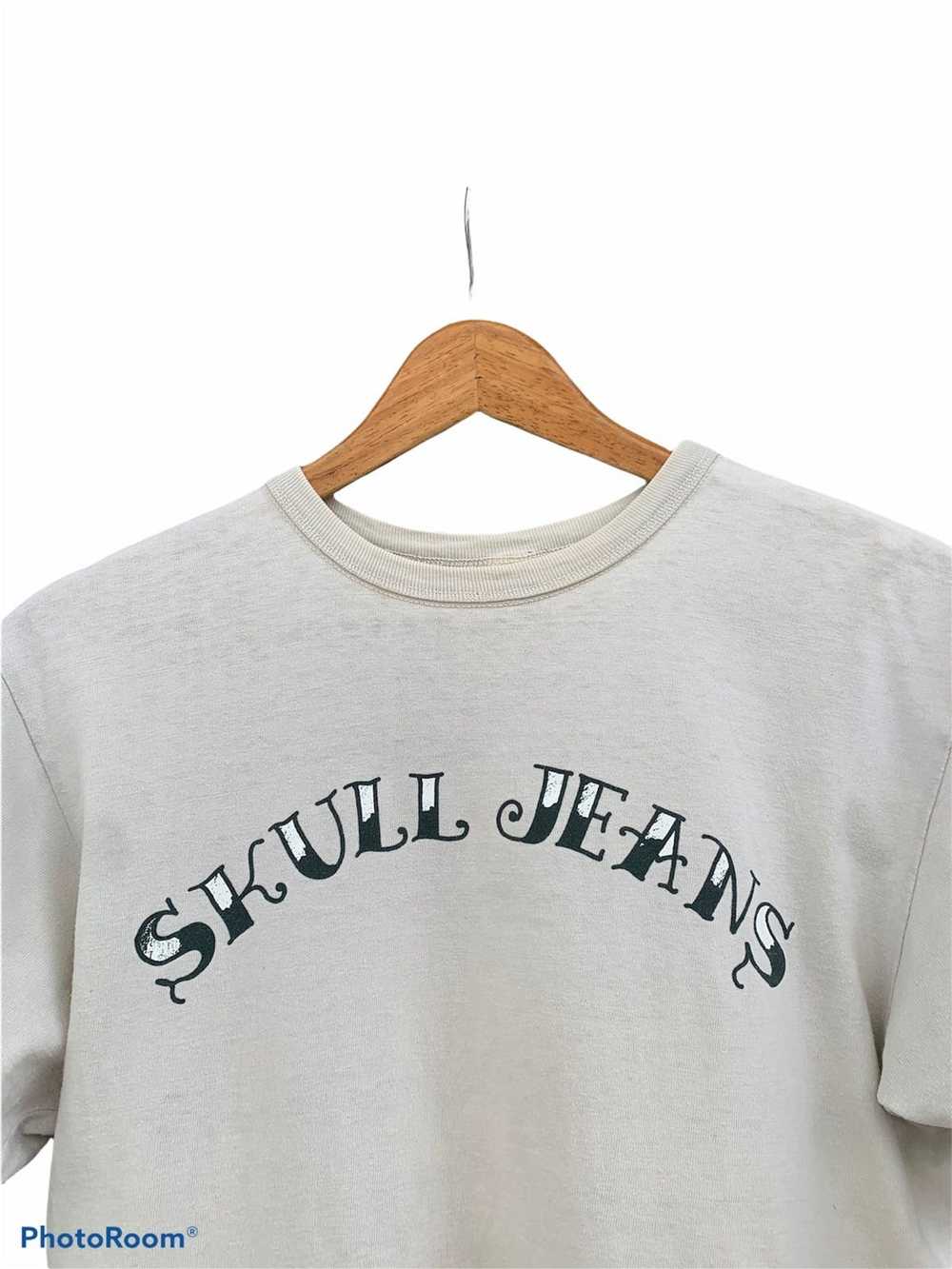 Japanese Brand × Skull Jeans By Analchemist skull… - image 4