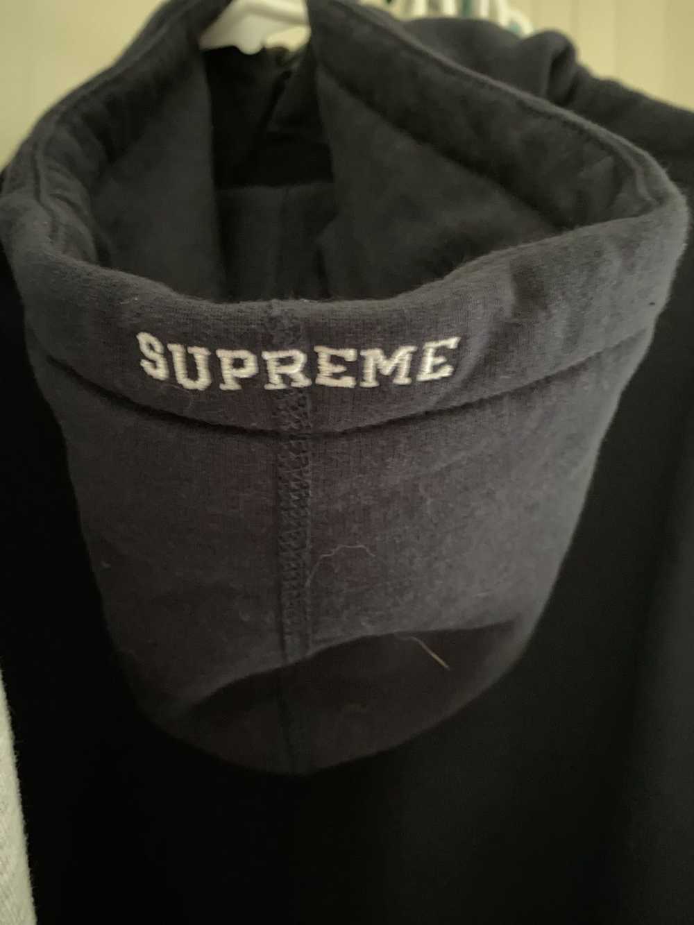 Supreme Supreme S Logo Hooded Sweatshirt - Navy -… - image 5