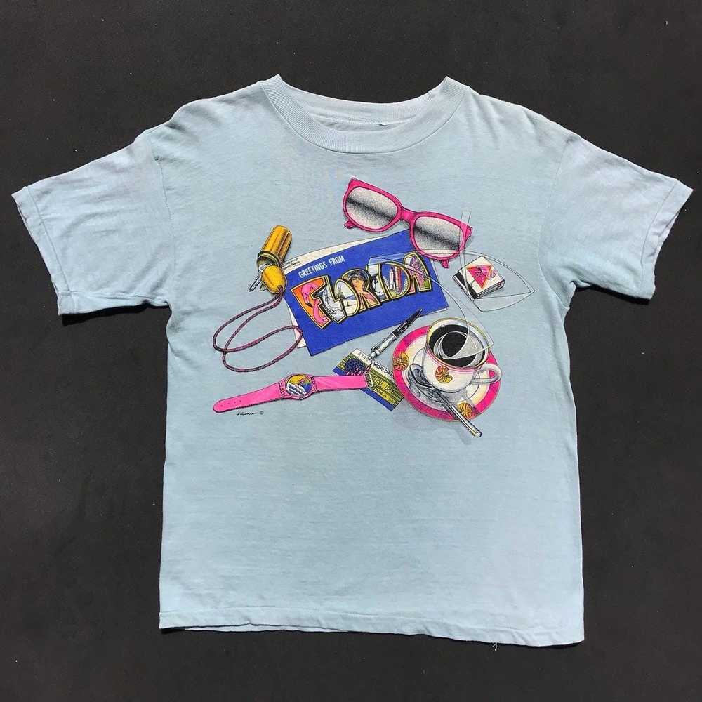 Vintage Vintage 80’s Greetings from Florida tee - image 2