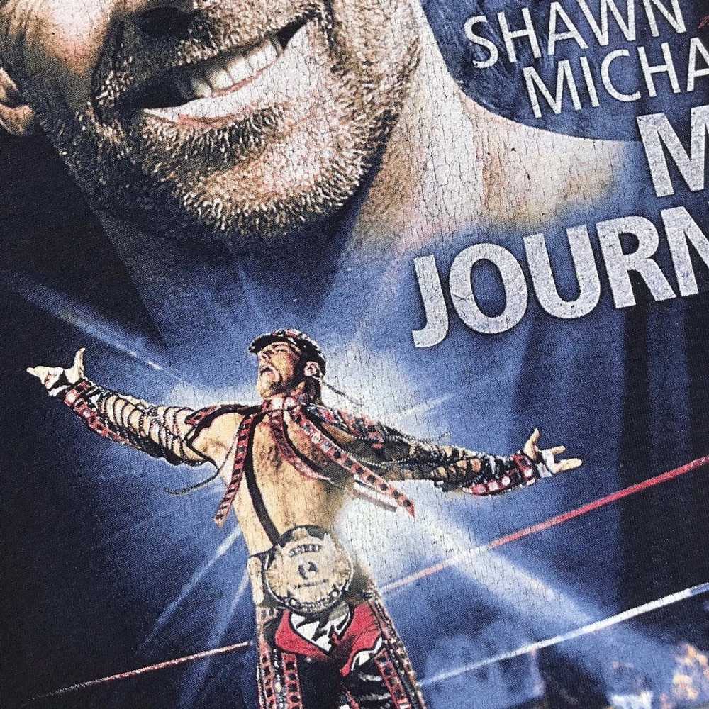 Vintage × Wwe × Wwf Shawn Michaels My Journey Tee… - image 5