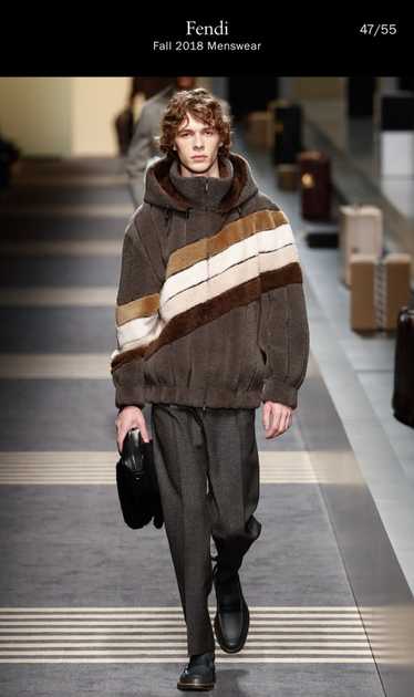 Fendi Fendi Shearling coat bomber