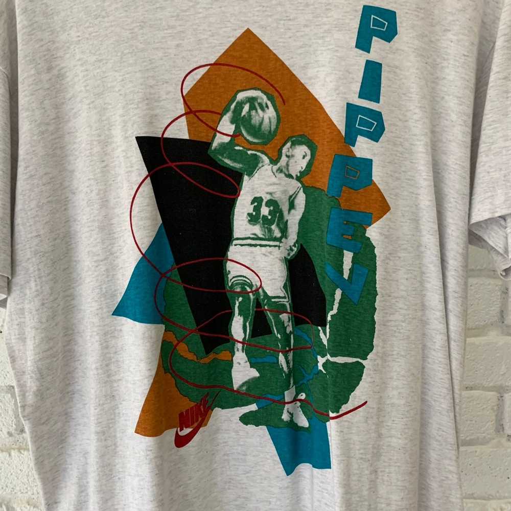 Nike × Vintage 90’s Nike Scottie Pippen Tee - image 4