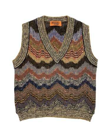MISSONI MOHAIR VEST ベスト　ニット　モヘア Missoni knitted vest - Gem