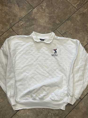 Vintage × Wek White Wek Pebble Beach Long Sleeve P