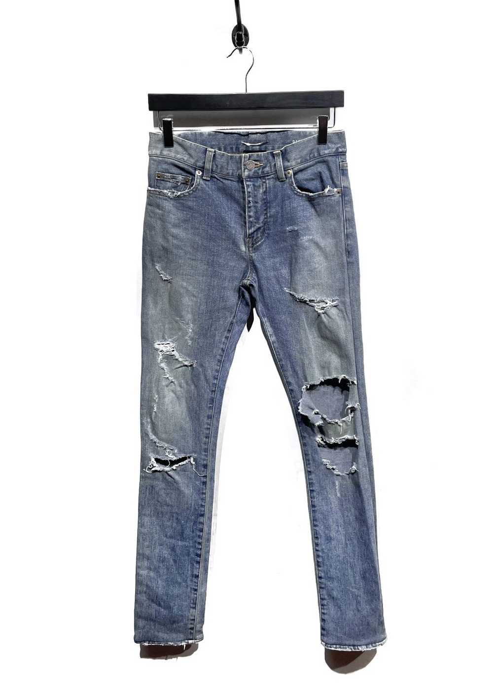 Saint Laurent Paris Saint Laurent D02 Distressed … - image 1