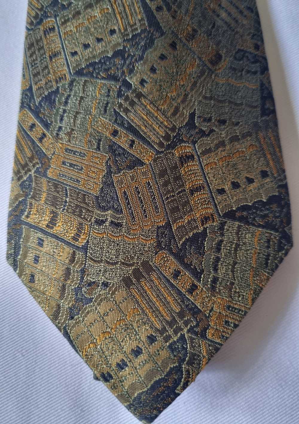 Moschino Moschino Cravatte Tie Cheap and Chip Boo… - image 5