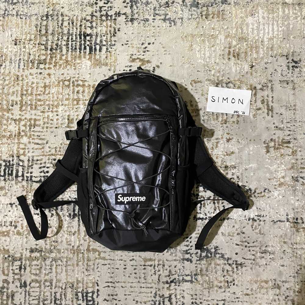 Supreme Supreme AW17 Black on Black Backpack - image 1