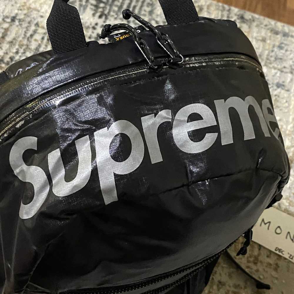 Supreme Supreme AW17 Black on Black Backpack - image 3