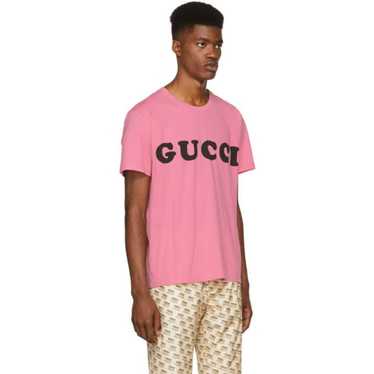 Gucci Sugar Pink Baby Logo Tee w/ tags - image 1