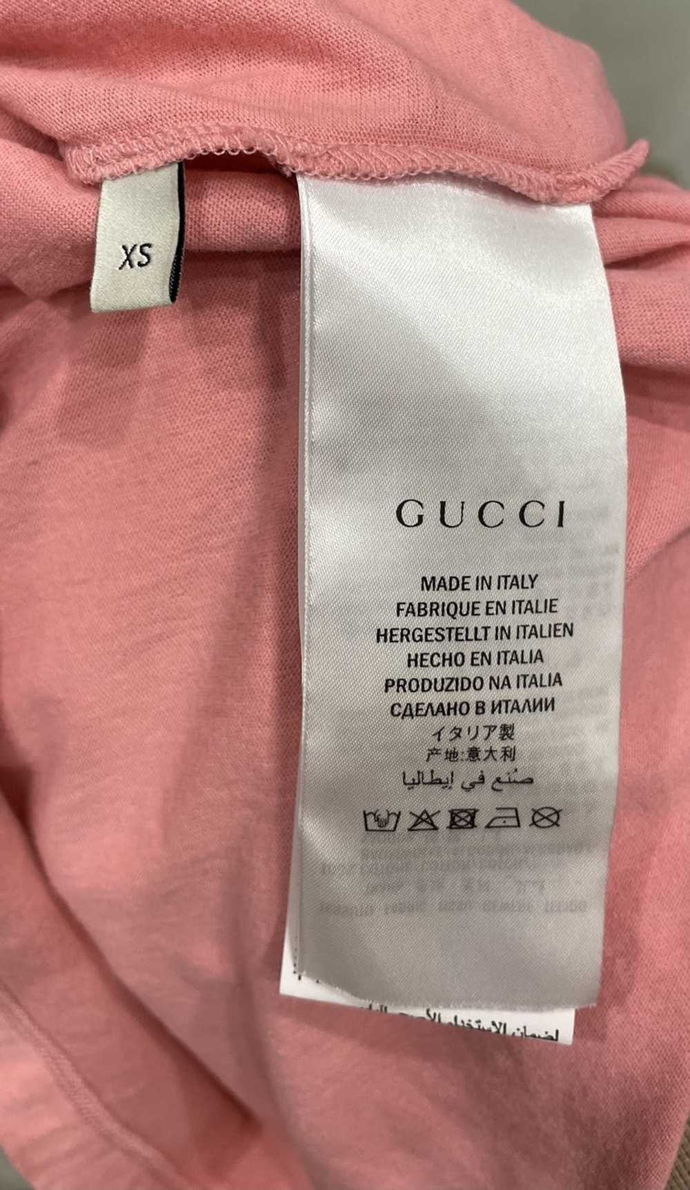 Gucci Sugar Pink Baby Logo Tee w/ tags - image 6