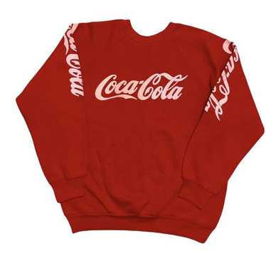 Vintage 80s coca cola sweatshirt - Gem