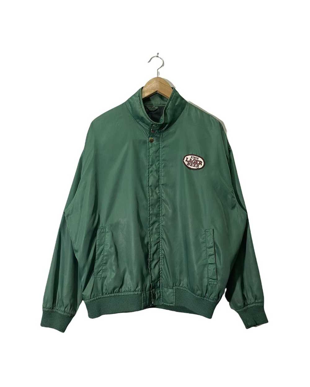 Bomber Jacket × Vintage VINTAGE KIRIN LAGER BEER … - image 1