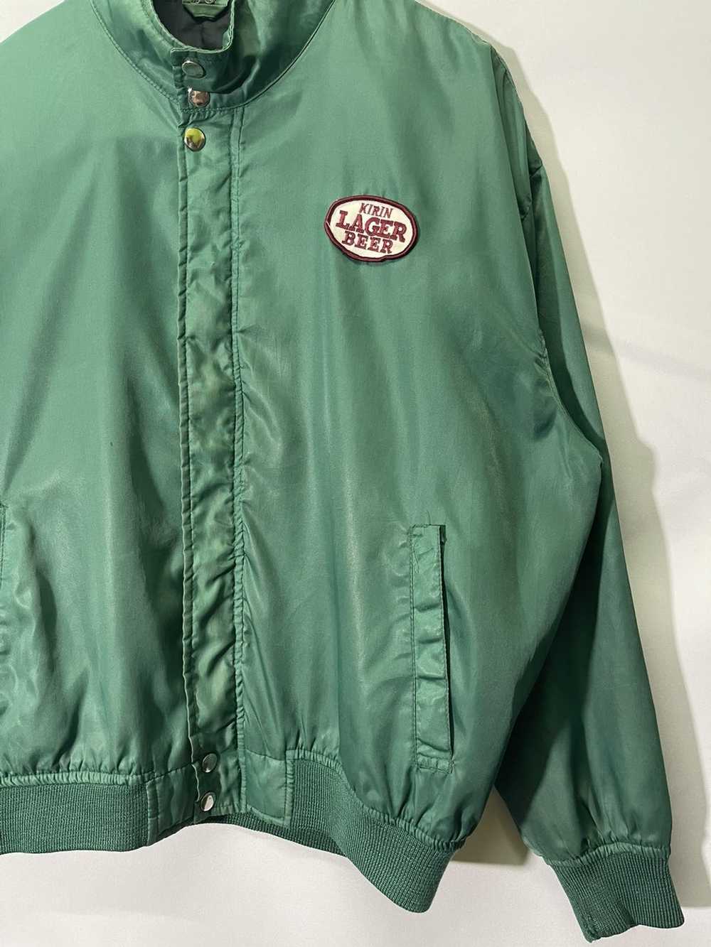 Bomber Jacket × Vintage VINTAGE KIRIN LAGER BEER … - image 3