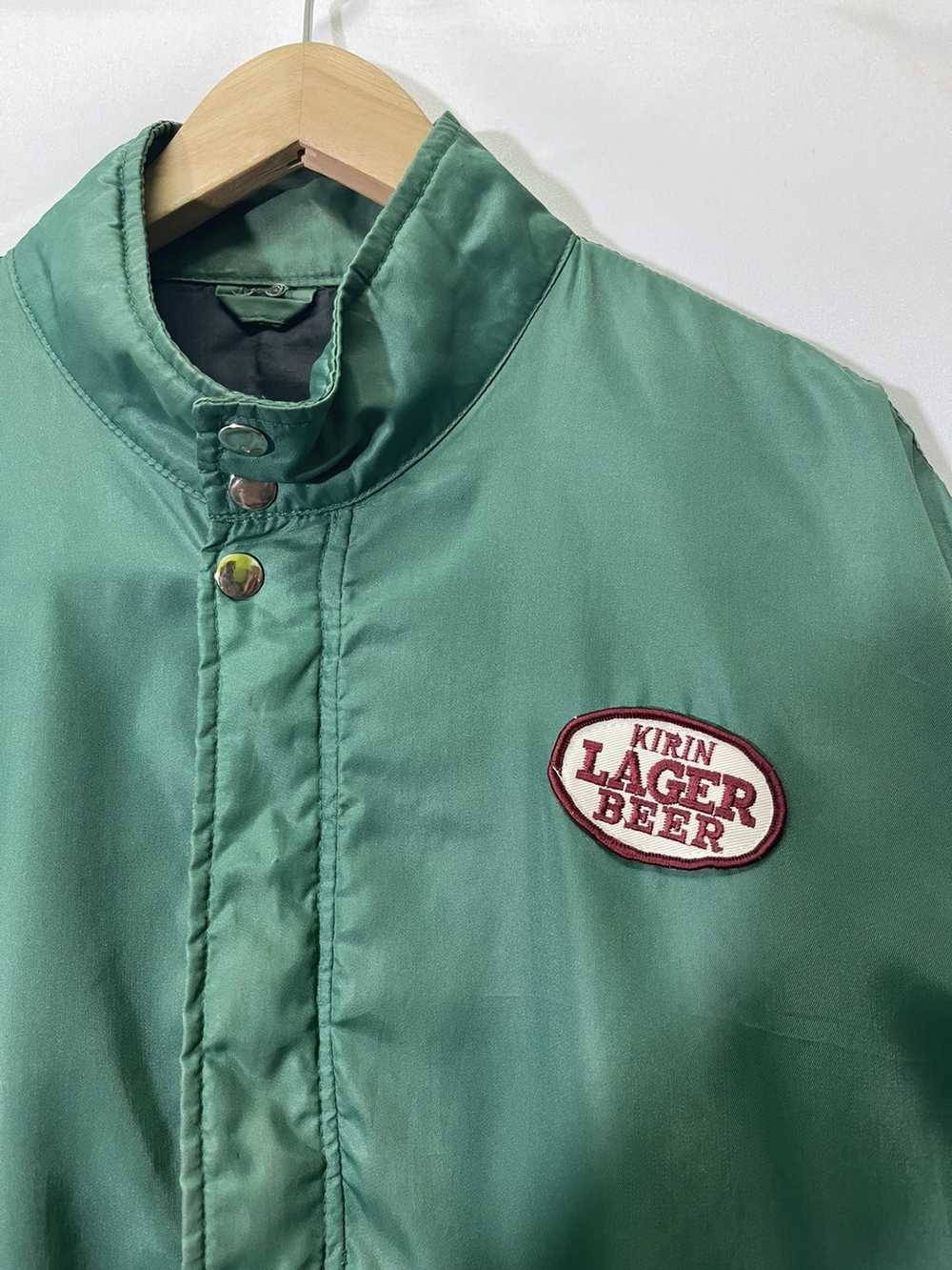 Bomber Jacket × Vintage VINTAGE KIRIN LAGER BEER … - image 4