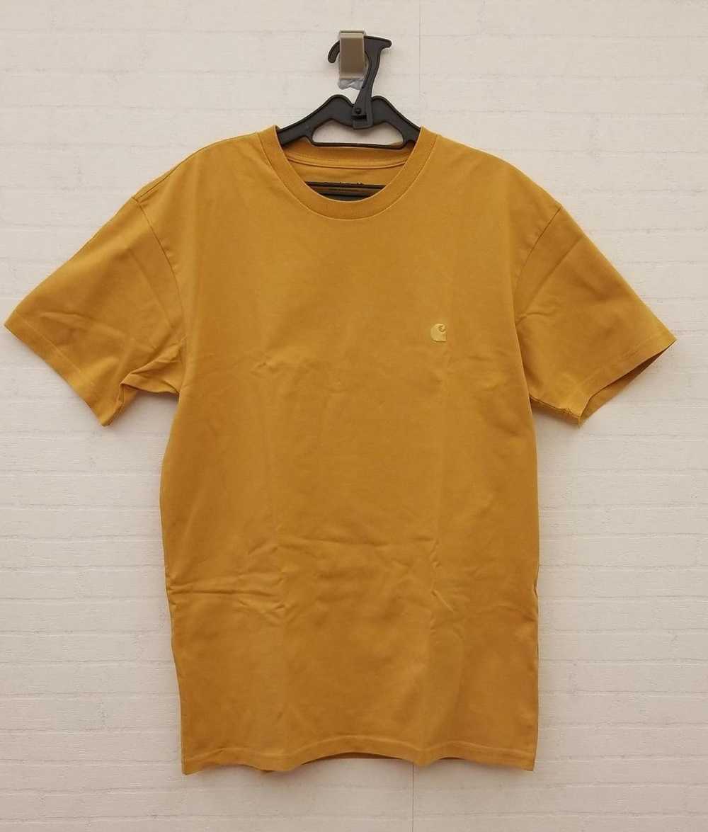 Carhartt Wip Chase T-shirt (Yellow) - image 1