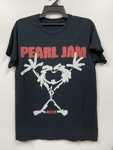 Vintage 90s Essential Pearl Jam Alive Grunge Band T-Shirt – Agent