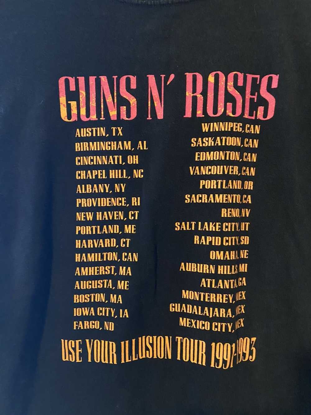 Guns N Roses Men’s Small Guns N’ Roses Use Your I… - image 4