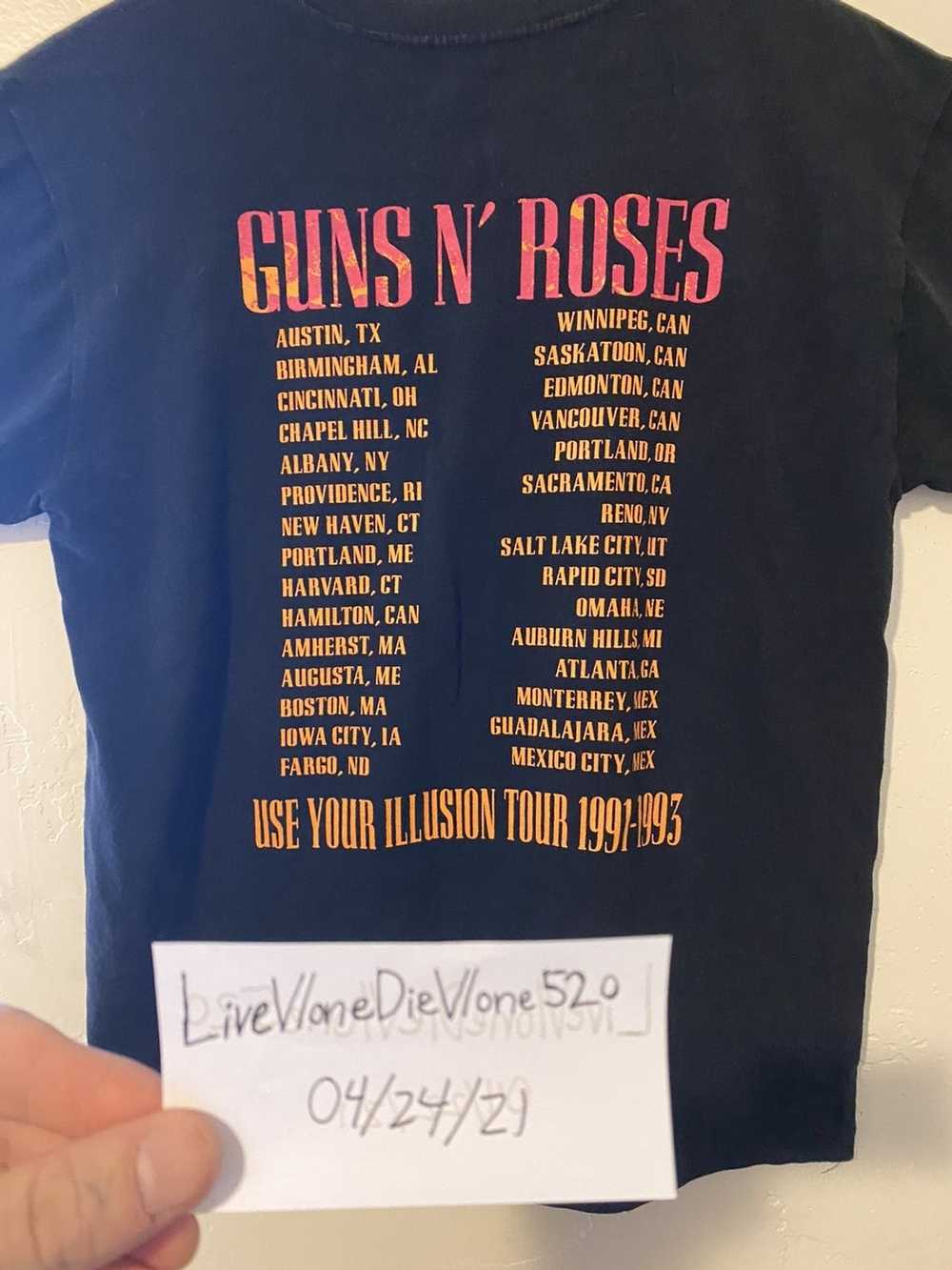 Guns N Roses Men’s Small Guns N’ Roses Use Your I… - image 6