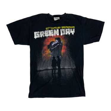 【美品】 00sビンテージ GREEN DAY グラフィック バンドTシャツ M 2000s グリーンデイ GREENDAY ヴィンテージTシャツ バンドT