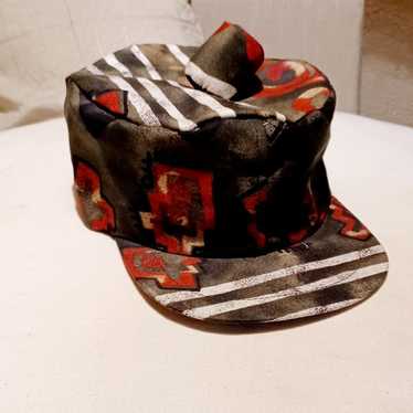 Vintage Vintage 1990s Abstract Cadet Hat deadstoc… - image 1