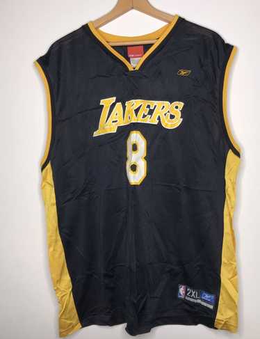 Gary Payton Los Angeles Lakers NBA Jersey 3XL Reebok Gold Purple