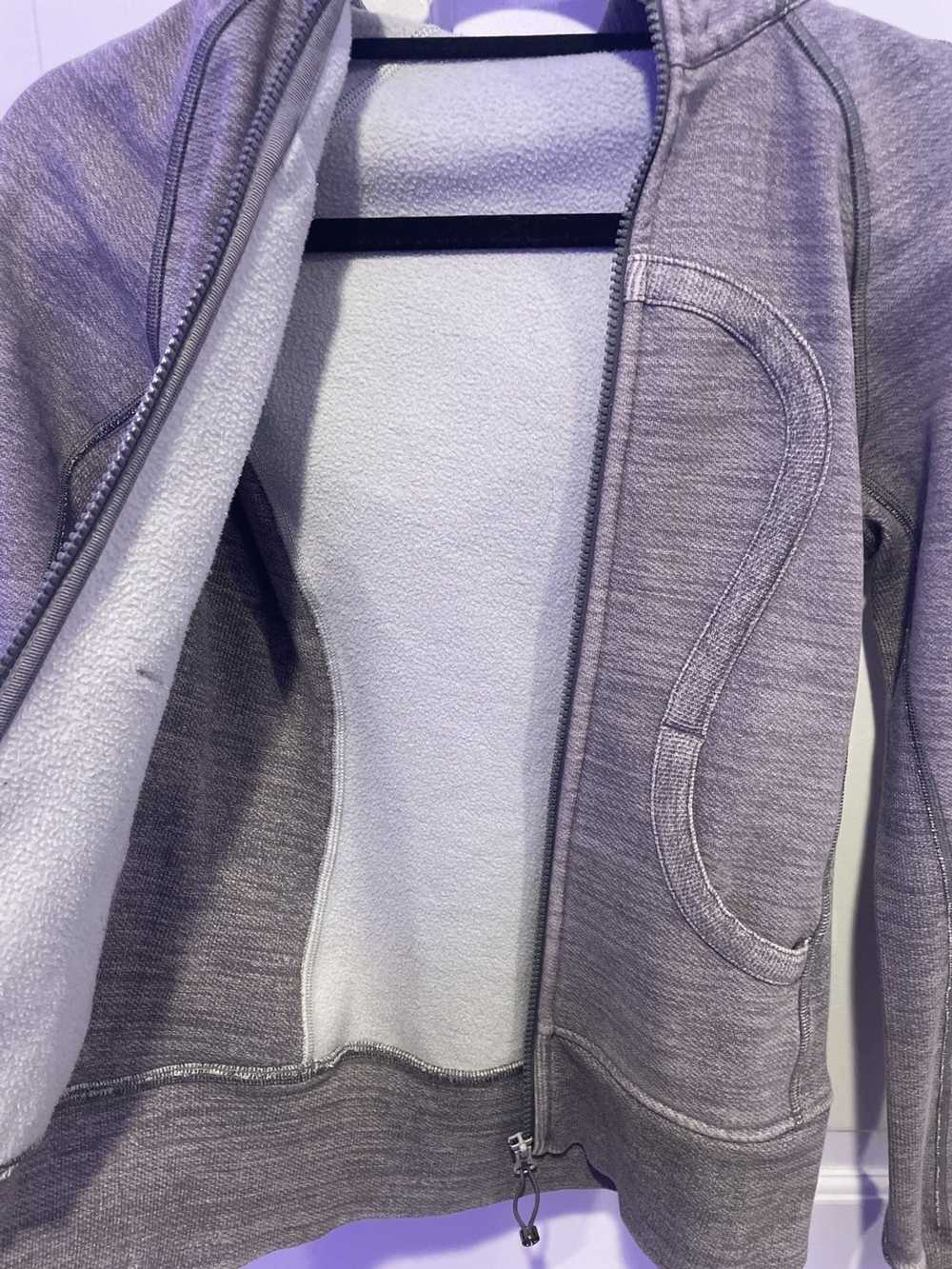 Lululemon grey zip up sweatshirt - image 3