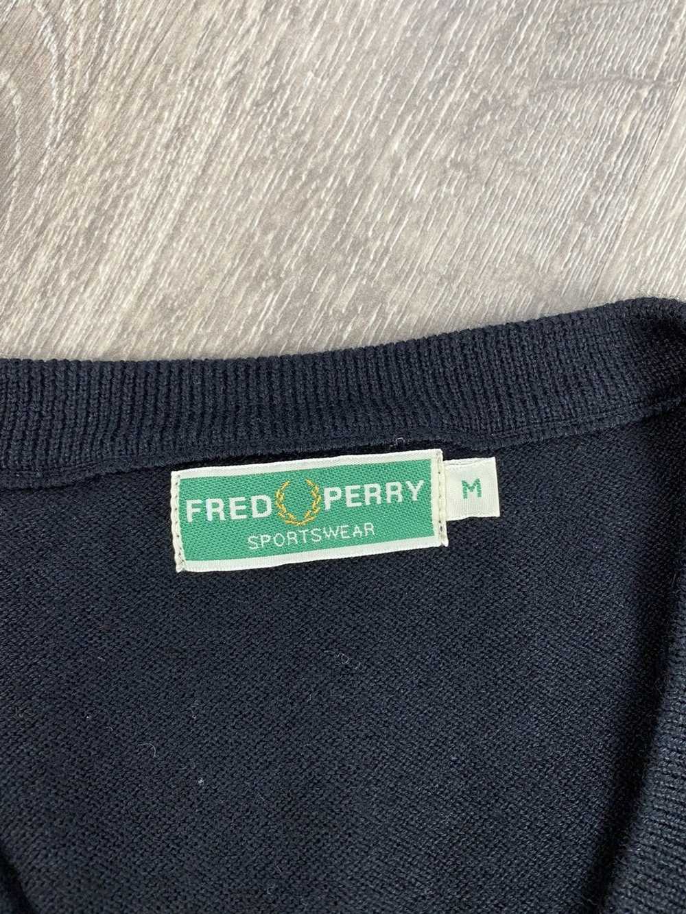 Fred Perry × Vintage Mens Vintage Free Perry Wool… - image 3