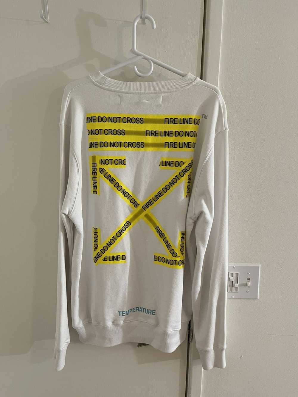 Off-White Off White Fire Tape Sweater - image 2